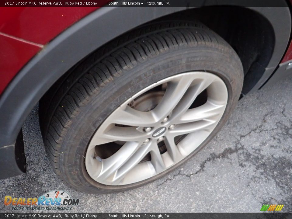 2017 Lincoln MKC Reserve AWD Ruby Red / Ebony Photo #5