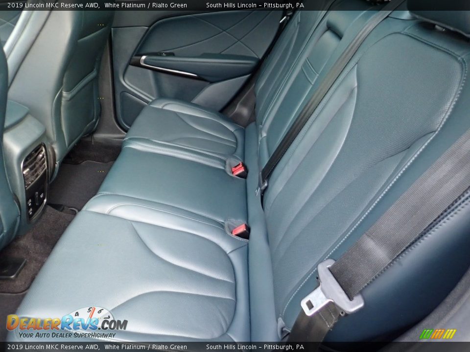 Rear Seat of 2019 Lincoln MKC Reserve AWD Photo #16