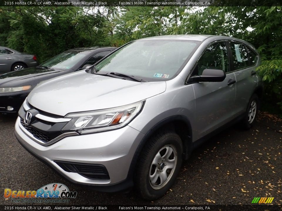 2016 Honda CR-V LX AWD Alabaster Silver Metallic / Black Photo #1