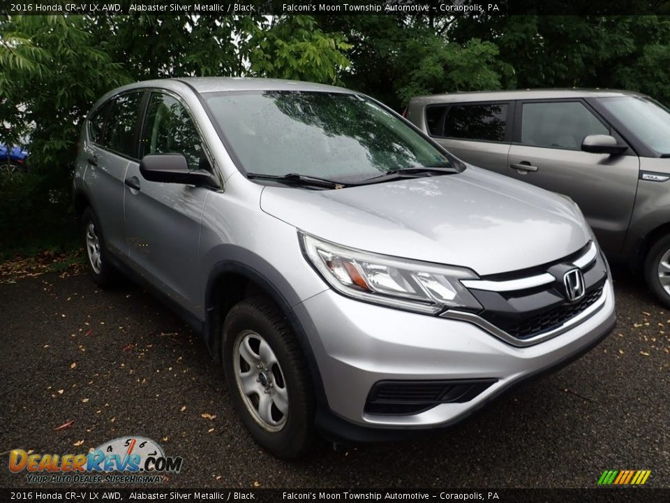 2016 Honda CR-V LX AWD Alabaster Silver Metallic / Black Photo #4