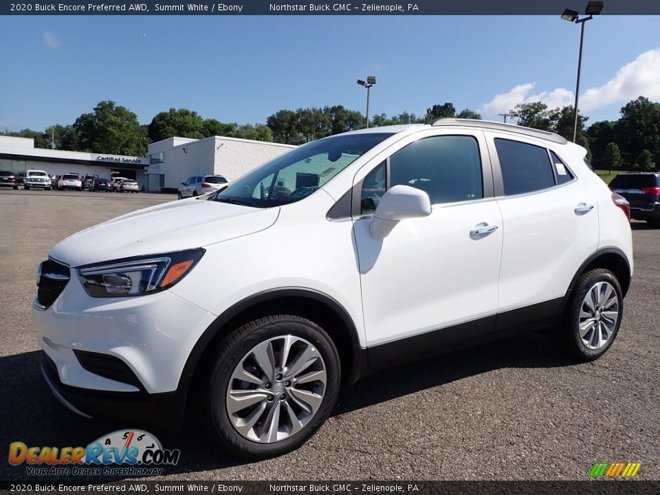 2020 Buick Encore Preferred AWD Summit White / Ebony Photo #1