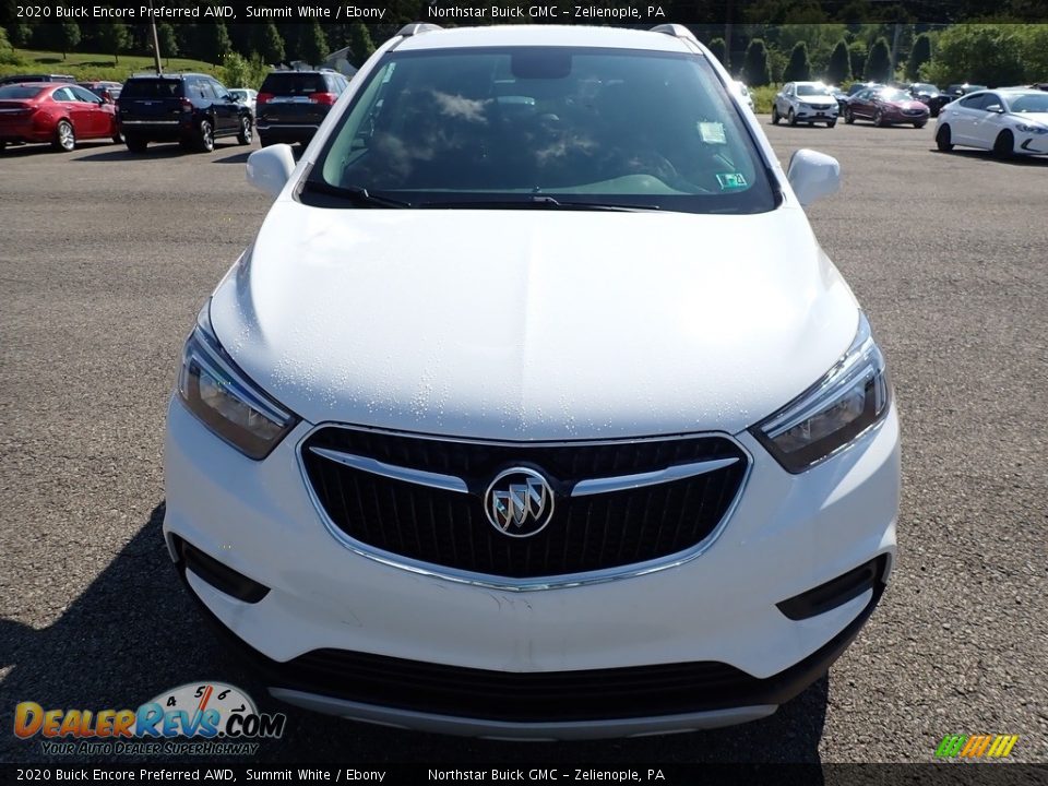 2020 Buick Encore Preferred AWD Summit White / Ebony Photo #2