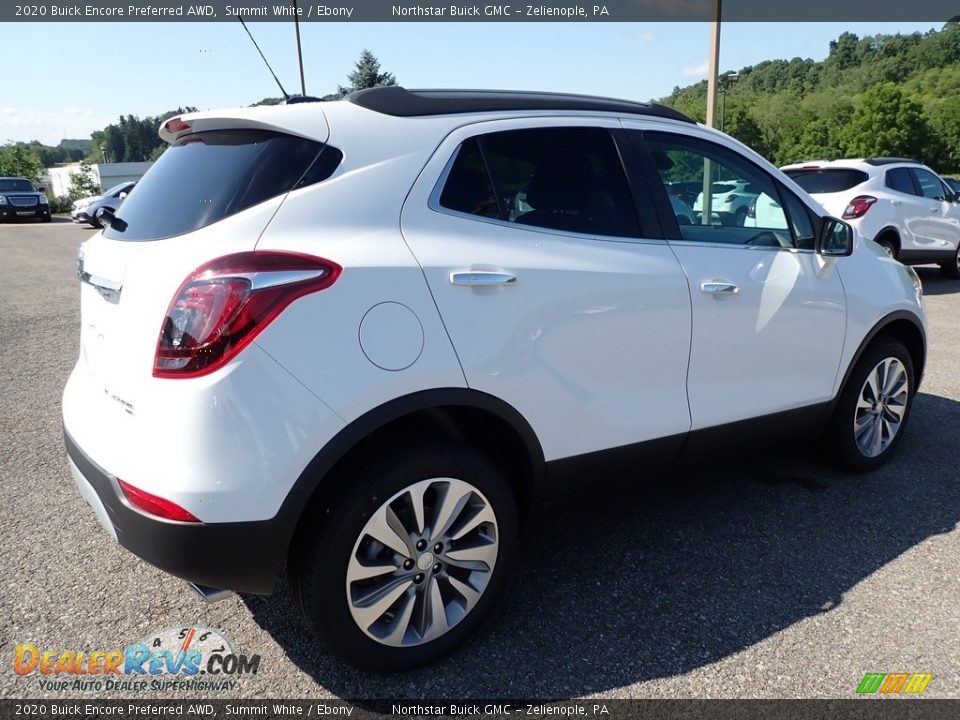 2020 Buick Encore Preferred AWD Summit White / Ebony Photo #5