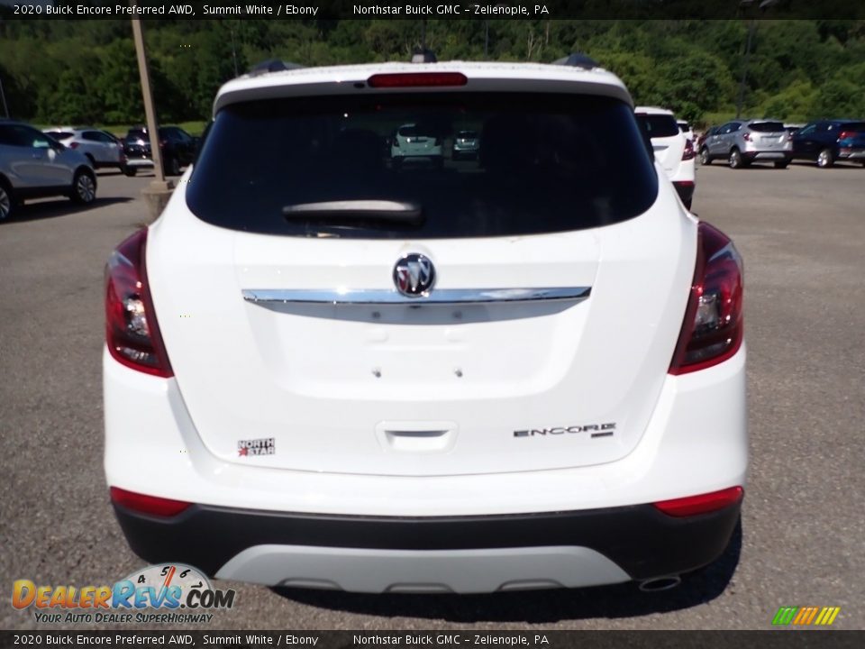 2020 Buick Encore Preferred AWD Summit White / Ebony Photo #6