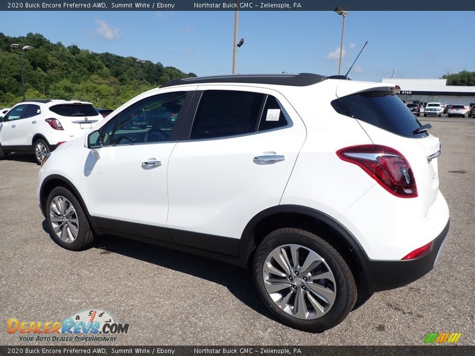 2020 Buick Encore Preferred AWD Summit White / Ebony Photo #8