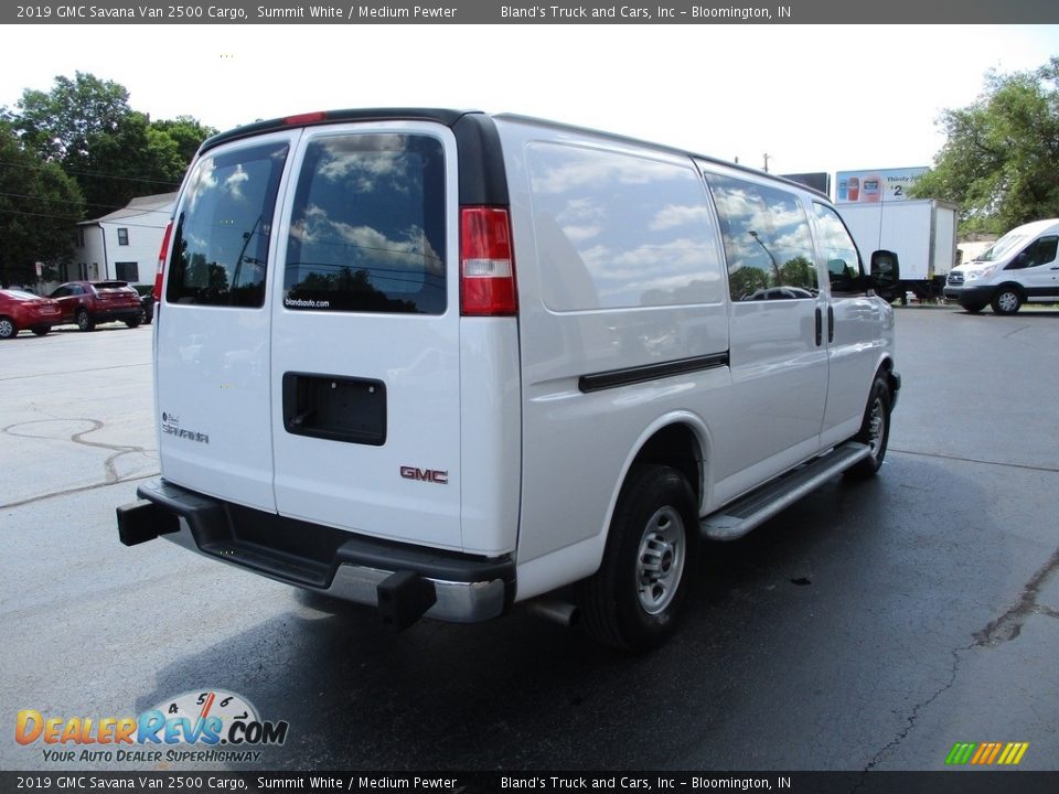 2019 GMC Savana Van 2500 Cargo Summit White / Medium Pewter Photo #4