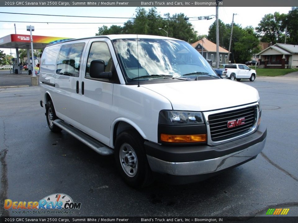 2019 GMC Savana Van 2500 Cargo Summit White / Medium Pewter Photo #5