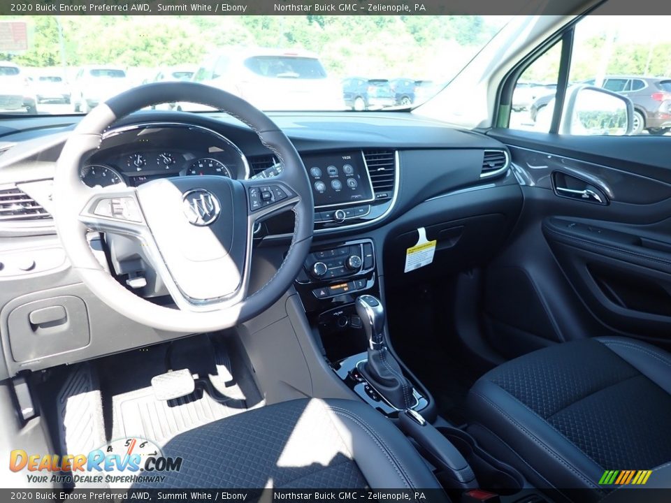 2020 Buick Encore Preferred AWD Summit White / Ebony Photo #15