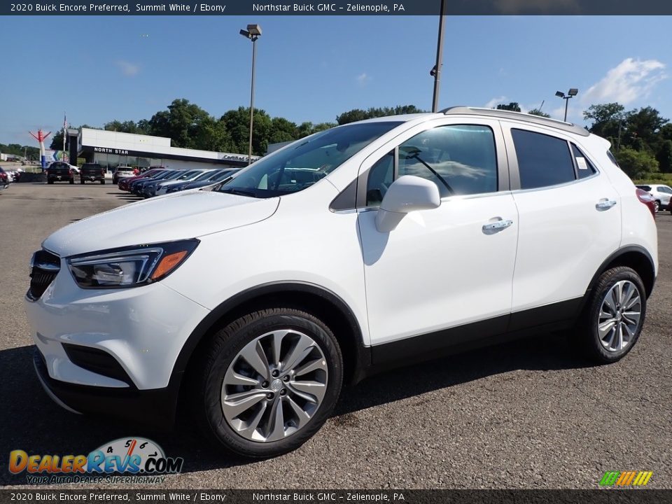 2020 Buick Encore Preferred Summit White / Ebony Photo #1