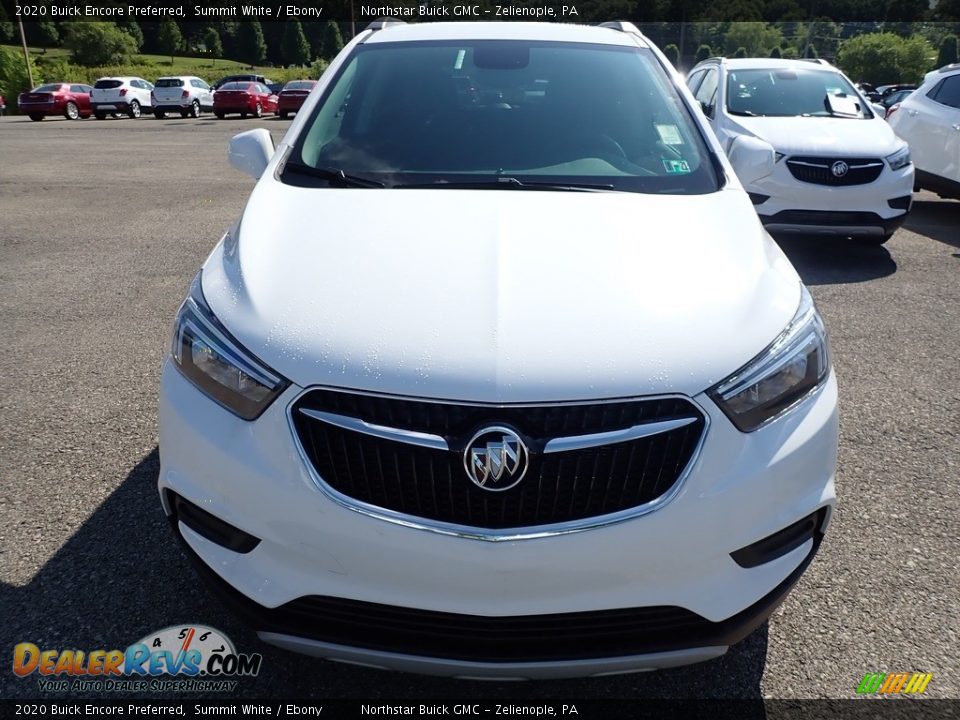 2020 Buick Encore Preferred Summit White / Ebony Photo #2