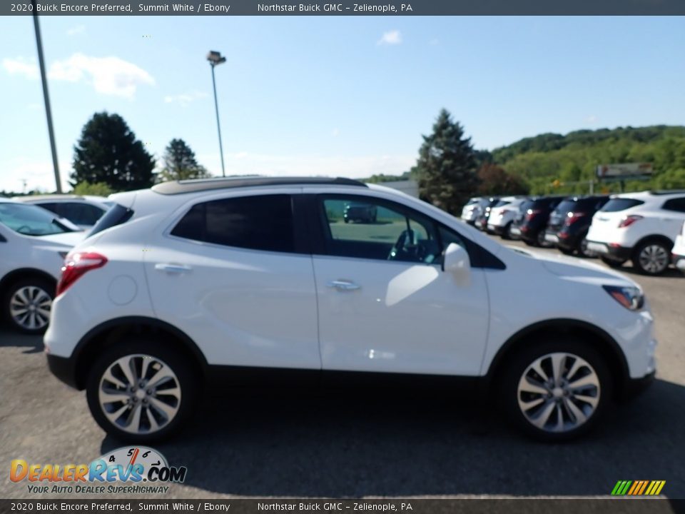 2020 Buick Encore Preferred Summit White / Ebony Photo #4