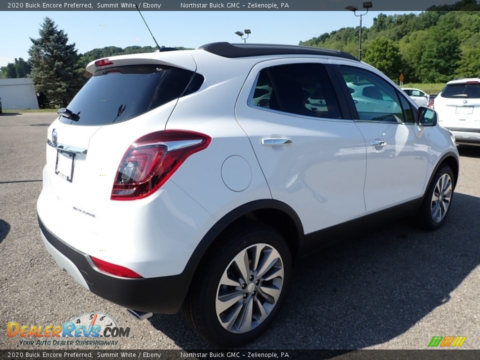 2020 Buick Encore Preferred Summit White / Ebony Photo #5