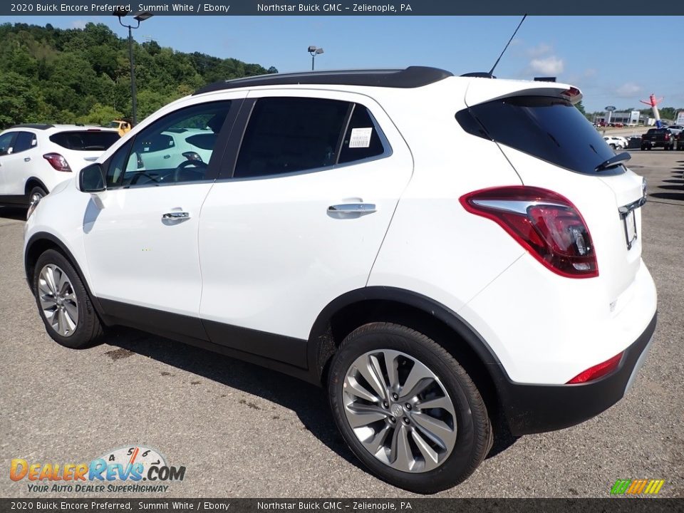 2020 Buick Encore Preferred Summit White / Ebony Photo #8