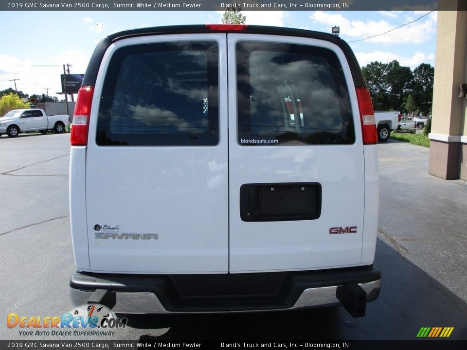 2019 GMC Savana Van 2500 Cargo Summit White / Medium Pewter Photo #26