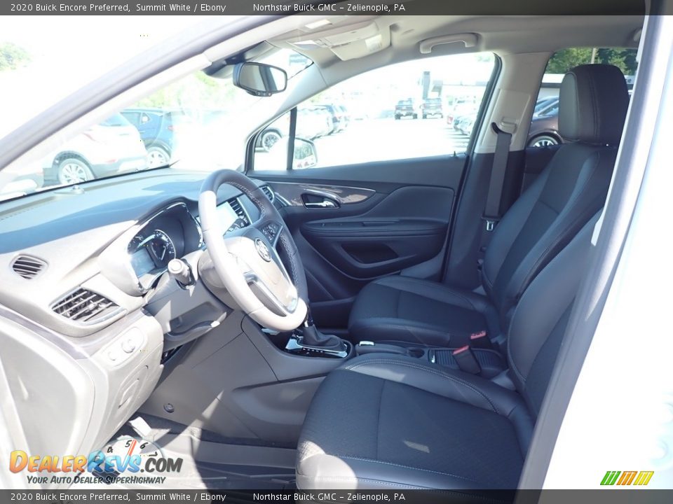 2020 Buick Encore Preferred Summit White / Ebony Photo #13