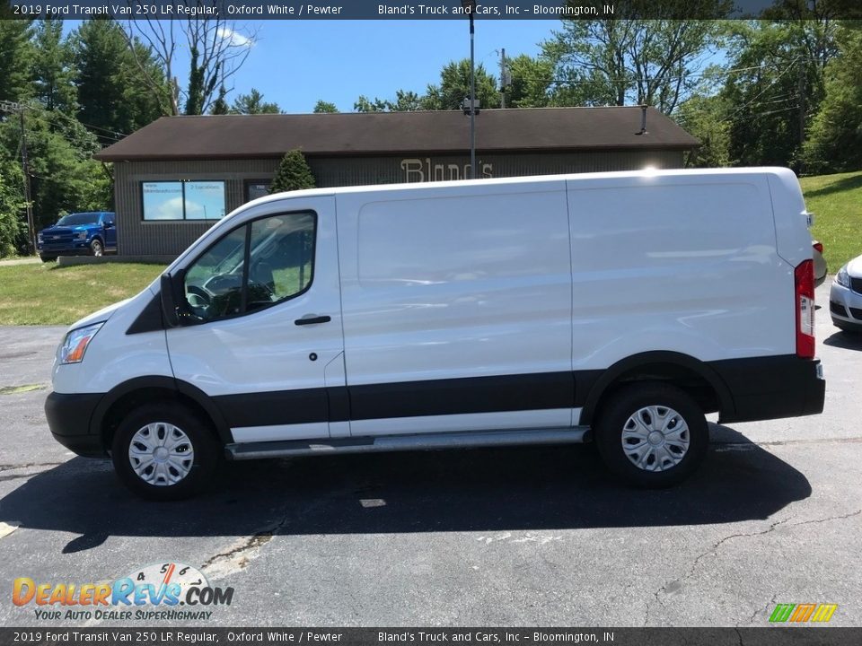 2019 Ford Transit Van 250 LR Regular Oxford White / Pewter Photo #1