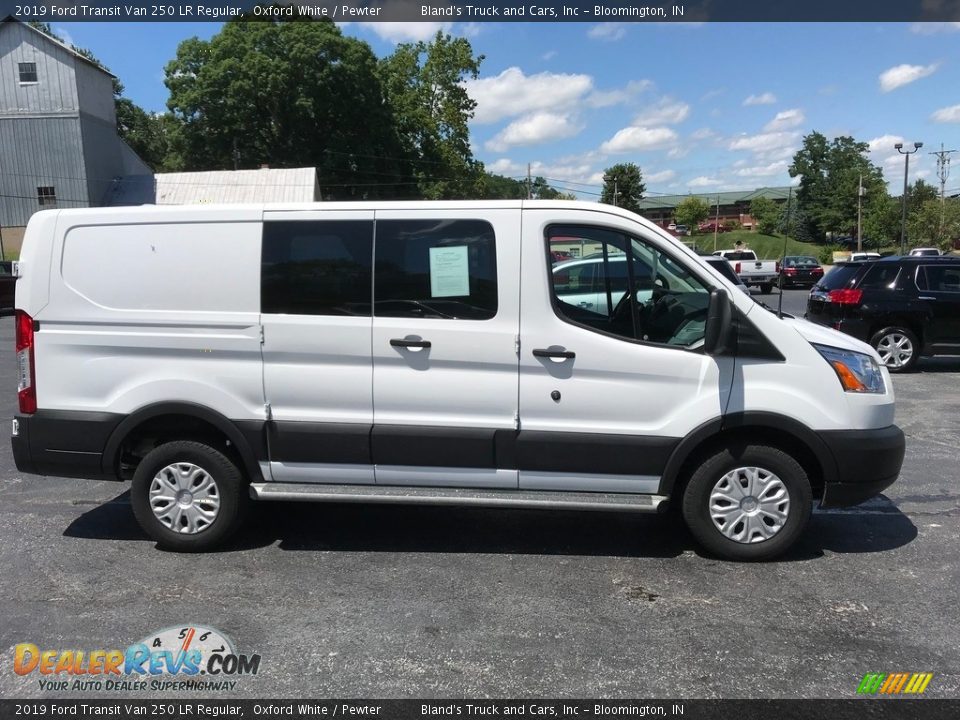 2019 Ford Transit Van 250 LR Regular Oxford White / Pewter Photo #5