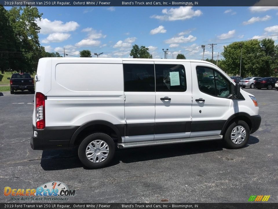 2019 Ford Transit Van 250 LR Regular Oxford White / Pewter Photo #6