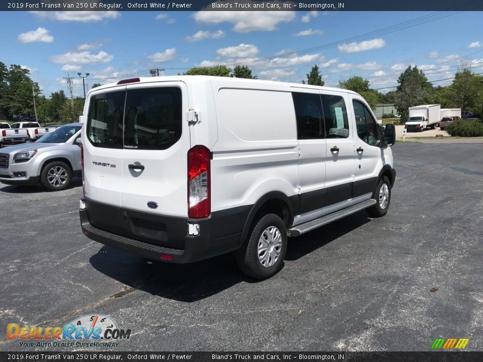 2019 Ford Transit Van 250 LR Regular Oxford White / Pewter Photo #7