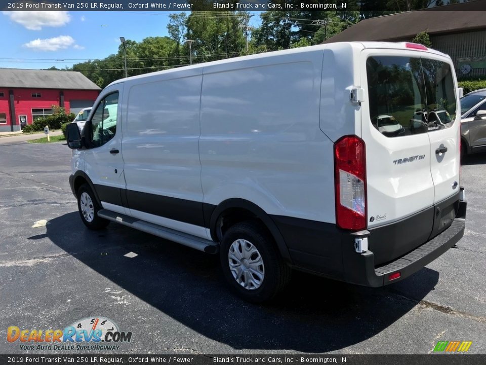 2019 Ford Transit Van 250 LR Regular Oxford White / Pewter Photo #12