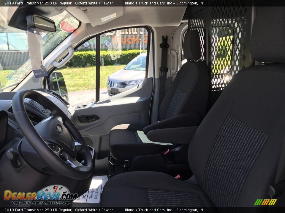 2019 Ford Transit Van 250 LR Regular Oxford White / Pewter Photo #14