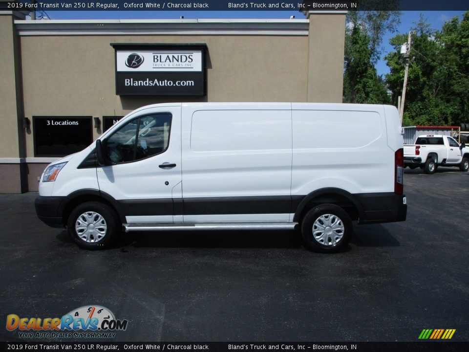 2019 Ford Transit Van 250 LR Regular Oxford White / Charcoal black Photo #1