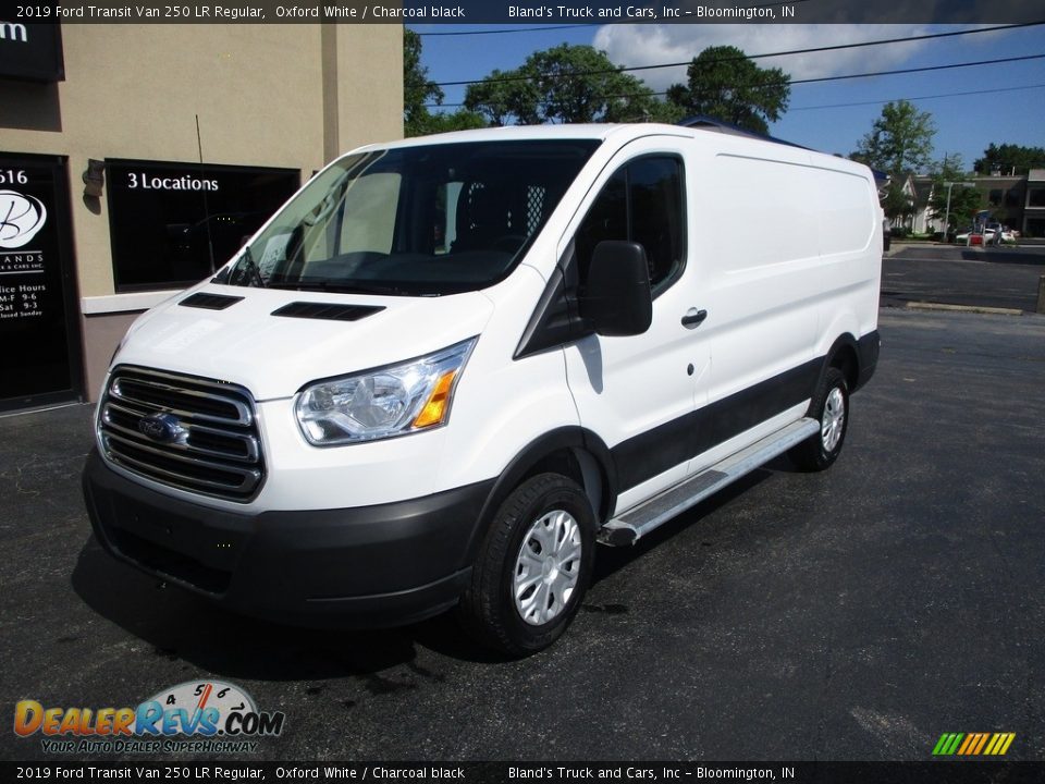 2019 Ford Transit Van 250 LR Regular Oxford White / Charcoal black Photo #2