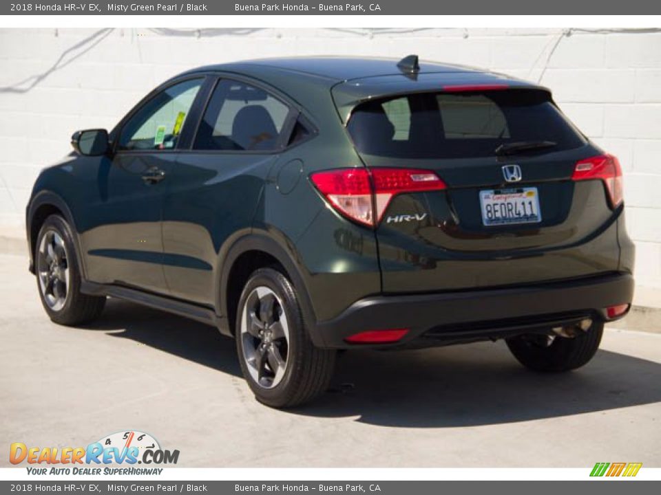 2018 Honda HR-V EX Misty Green Pearl / Black Photo #2