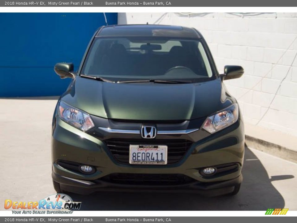 2018 Honda HR-V EX Misty Green Pearl / Black Photo #7