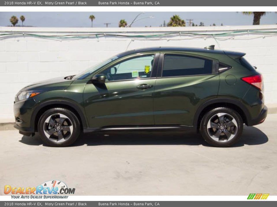 Misty Green Pearl 2018 Honda HR-V EX Photo #8