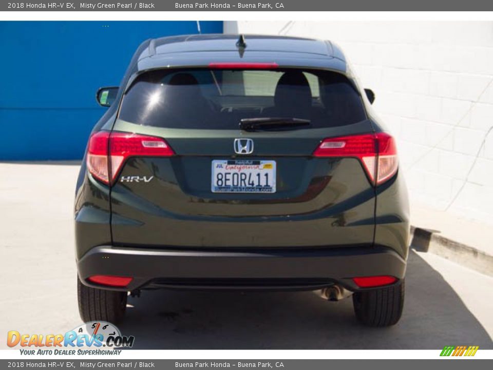 2018 Honda HR-V EX Misty Green Pearl / Black Photo #9