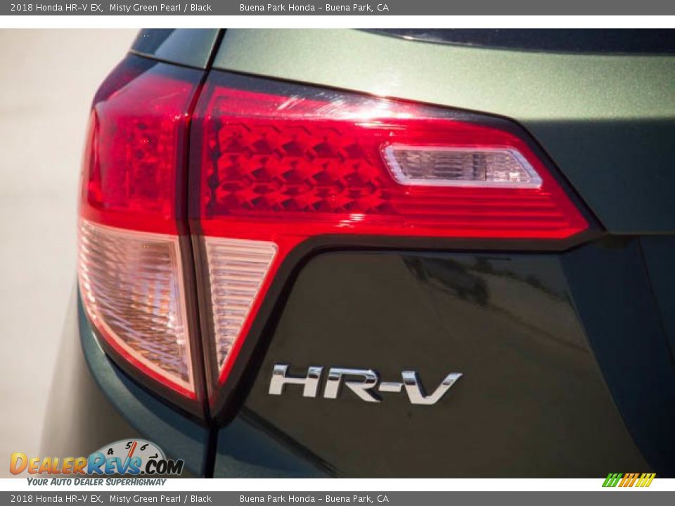 2018 Honda HR-V EX Misty Green Pearl / Black Photo #10