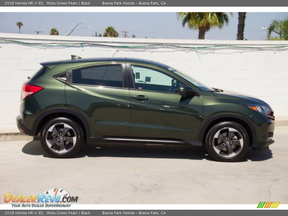 2018 Honda HR-V EX Misty Green Pearl / Black Photo #12