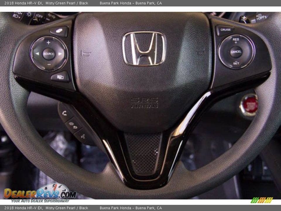 2018 Honda HR-V EX Misty Green Pearl / Black Photo #13