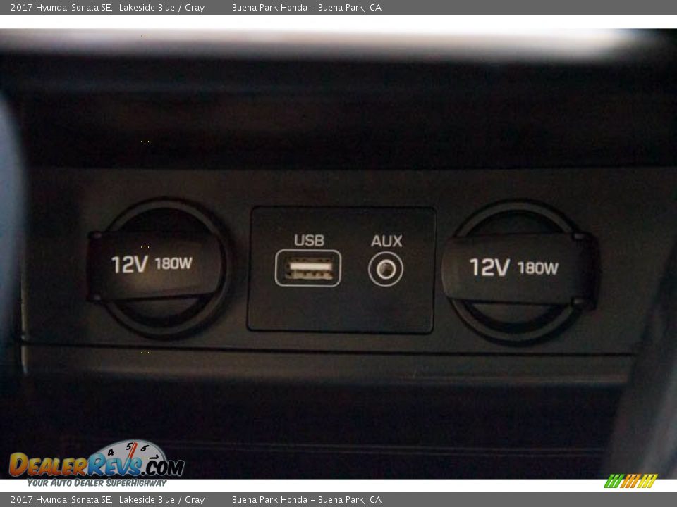 2017 Hyundai Sonata SE Lakeside Blue / Gray Photo #18