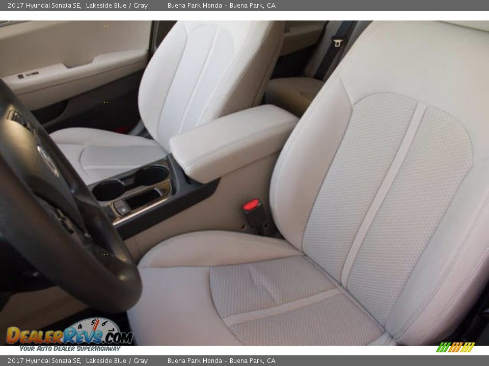 2017 Hyundai Sonata SE Lakeside Blue / Gray Photo #19