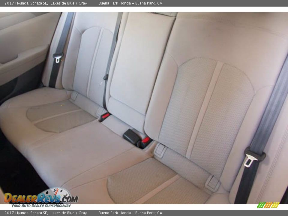 2017 Hyundai Sonata SE Lakeside Blue / Gray Photo #20