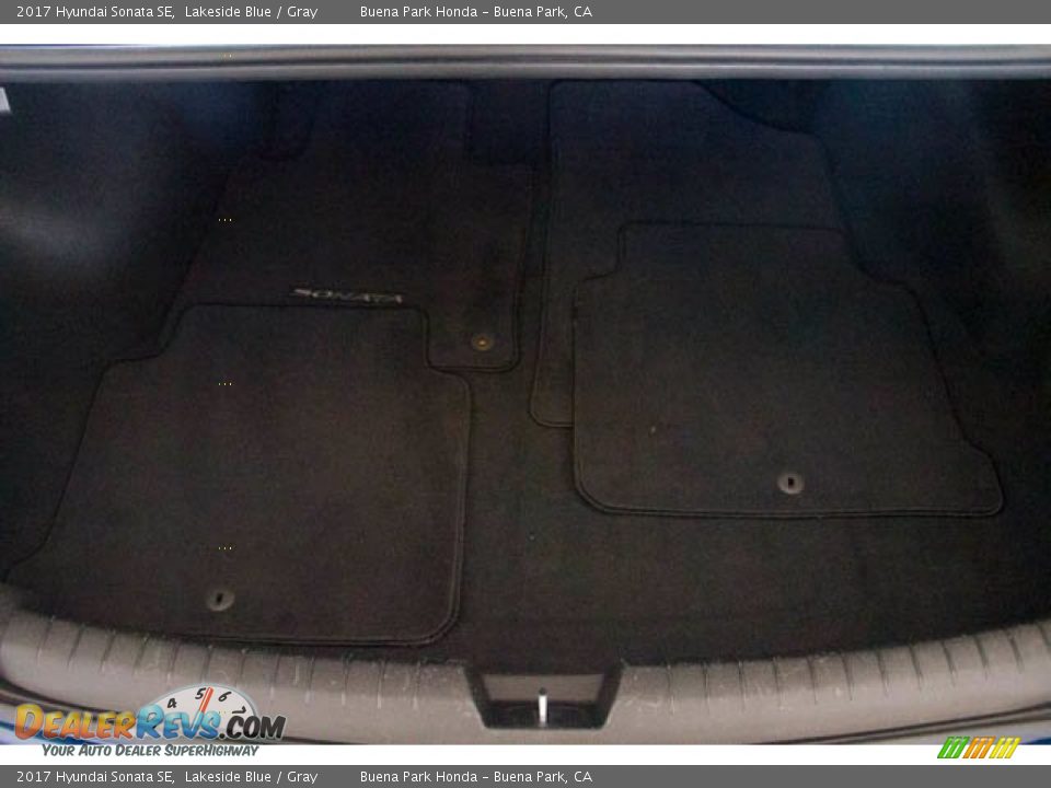 2017 Hyundai Sonata SE Lakeside Blue / Gray Photo #21