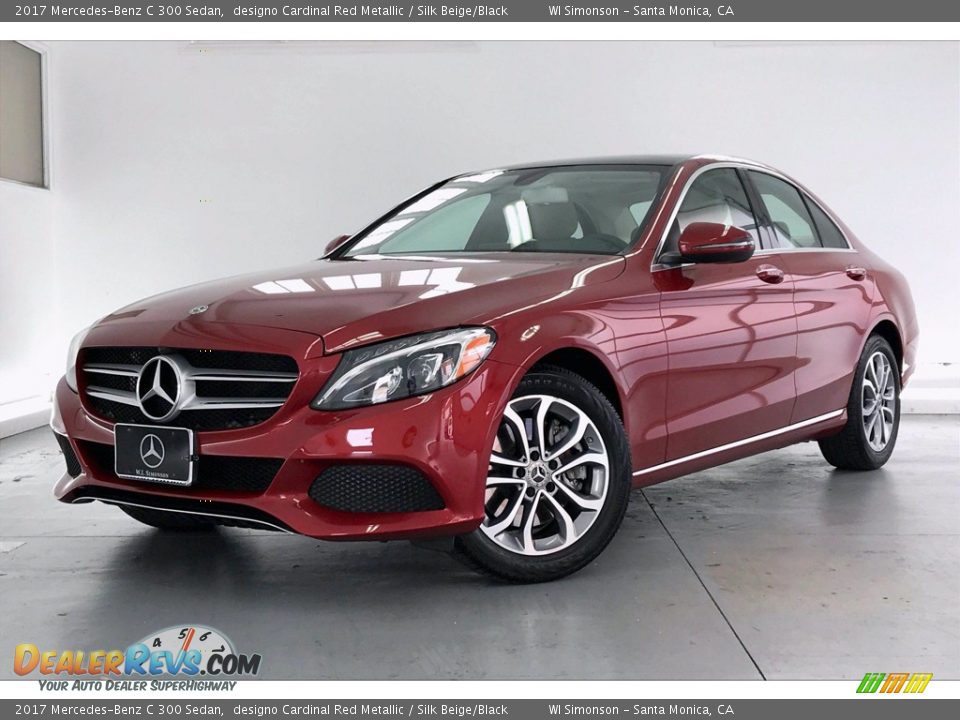 Front 3/4 View of 2017 Mercedes-Benz C 300 Sedan Photo #12