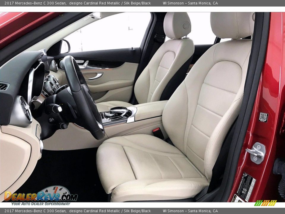 Front Seat of 2017 Mercedes-Benz C 300 Sedan Photo #14