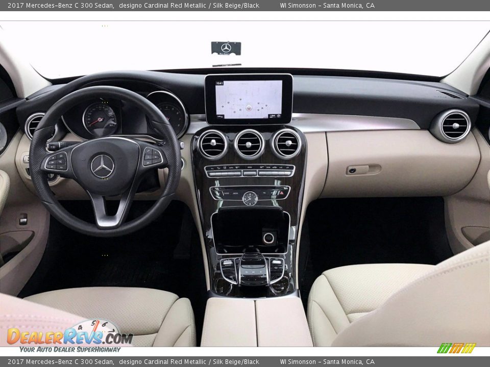 Dashboard of 2017 Mercedes-Benz C 300 Sedan Photo #17