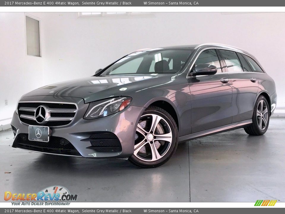 2017 Mercedes-Benz E 400 4Matic Wagon Selenite Grey Metallic / Black Photo #12