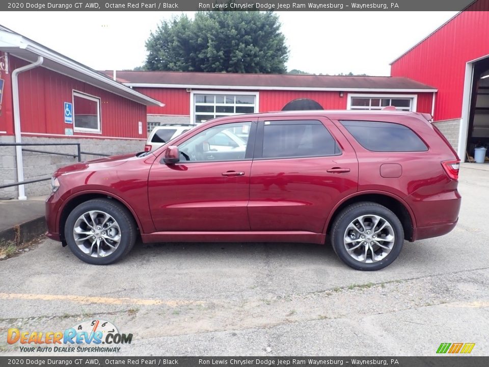 2020 Dodge Durango GT AWD Octane Red Pearl / Black Photo #2