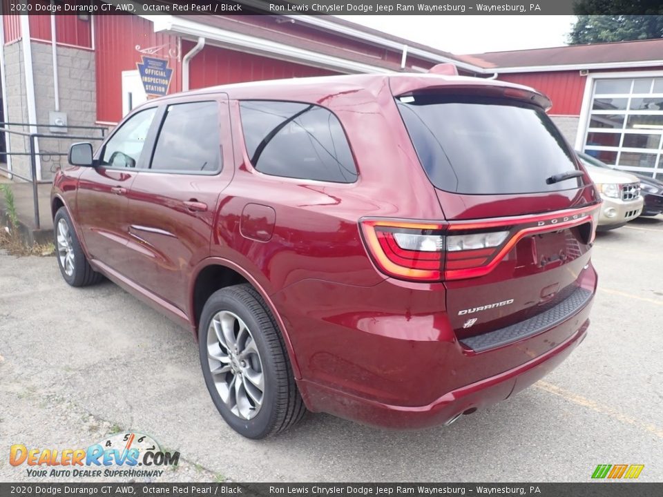 2020 Dodge Durango GT AWD Octane Red Pearl / Black Photo #3