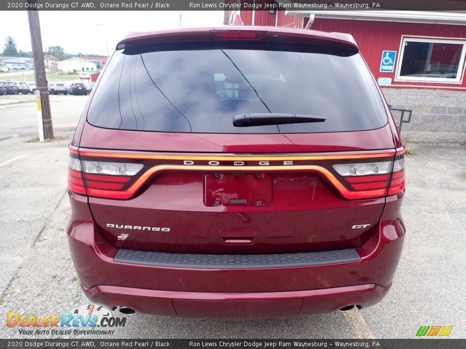 2020 Dodge Durango GT AWD Octane Red Pearl / Black Photo #4