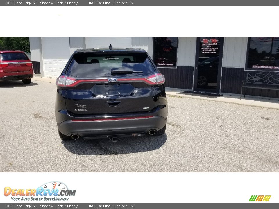 2017 Ford Edge SE Shadow Black / Ebony Photo #5