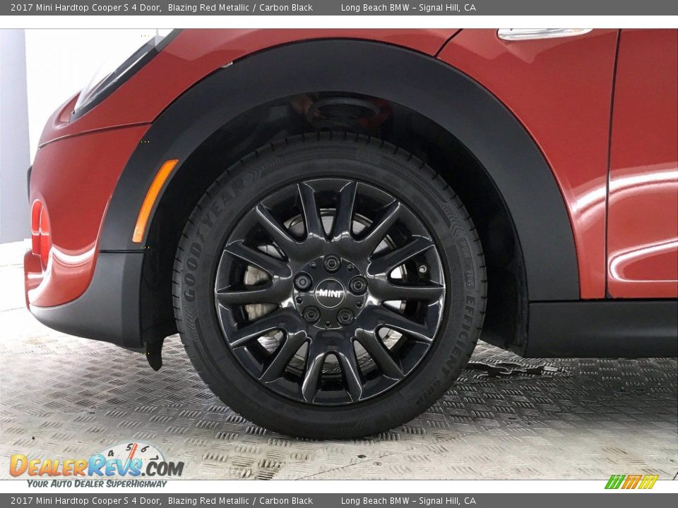2017 Mini Hardtop Cooper S 4 Door Blazing Red Metallic / Carbon Black Photo #8