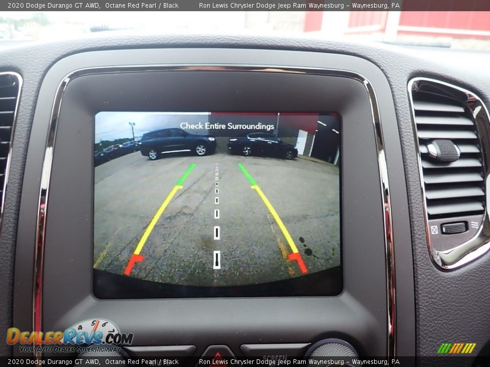 2020 Dodge Durango GT AWD Octane Red Pearl / Black Photo #17
