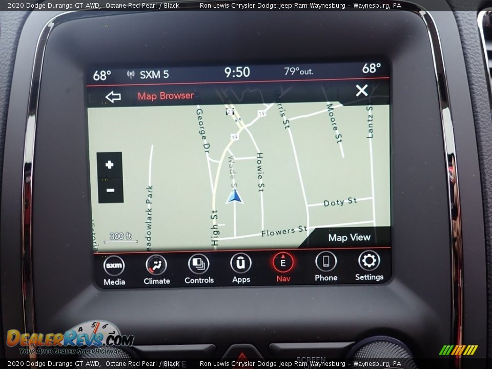 2020 Dodge Durango GT AWD Octane Red Pearl / Black Photo #20