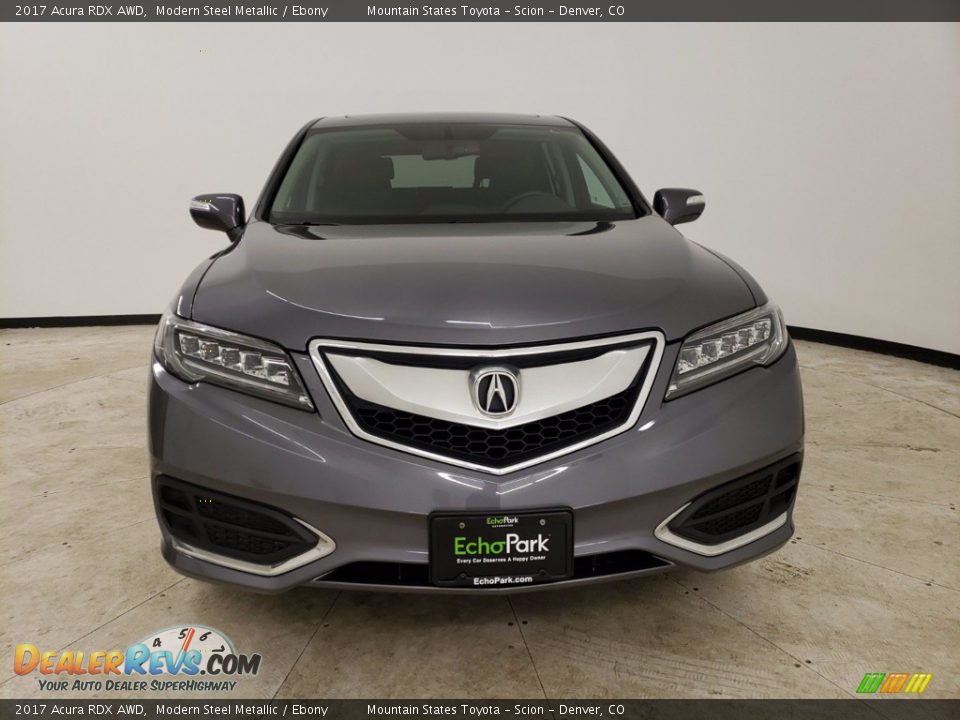 2017 Acura RDX AWD Modern Steel Metallic / Ebony Photo #2